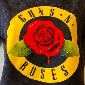 Guns .N. Roses women's crop top